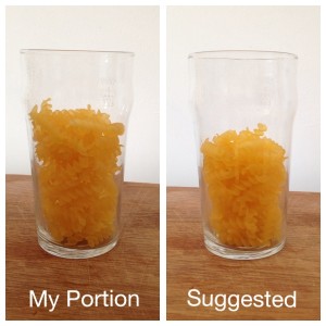 Pasta Portion